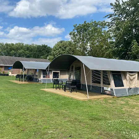 Minicamping De Lindenhoeve - Tent Eendje Chalet
