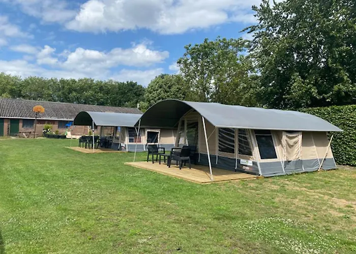 Minicamping De Lindenhoeve - Tent Eendje Chalet